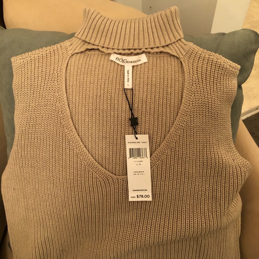 Tan sweater